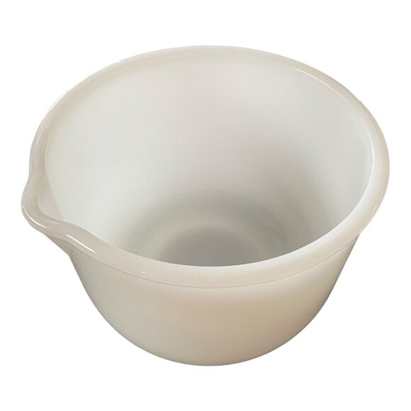 Sunbeam Mixmaster Stand Mixer Glasbake Milk Glass Small Mixing Bowl 20CJ 6.75" - Picture 1 of 10